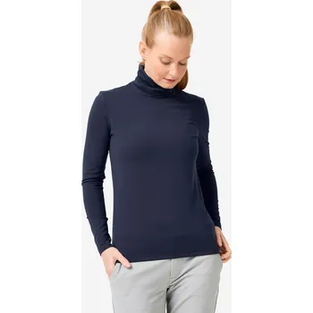 Pánské tričko INESIS Dámské golfové spodní tričko s rolákem CW500 XL MODRÁ