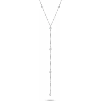 Náhrdelník Brilio Silver Úchvatný stříbrný náhrdelník s řetízkovou ozdobou NCL210W + 2 měsíce na vrácení zboží