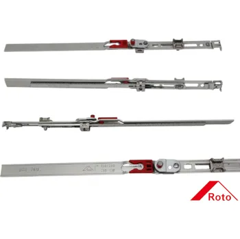 Příslušenství k oknu Křídlové nůžky OS Roto NT Šířka křídla (mm): 290 - 410, Velikost nůžek: 150/300, Počet čepů / Typ čepů: 0-bez čepů 260201