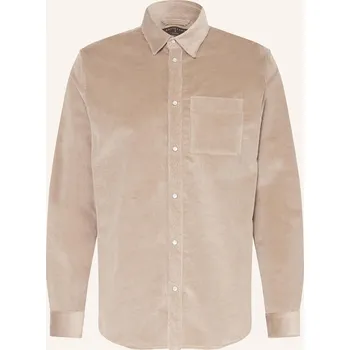 Pánská košile Artigiano Pánská Manšestrová Košile Classic Fit, béžová, 42