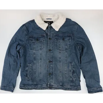 Pánská větrovka bunda pánská BRANDIT - Sherpa - 3171-denim blue+off white - POŠKOZENÉ - L
