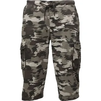 Pánské kalhoty Pánské plátěné 3/4 kalhoty Willard EIVOR 3XL Tmavě šedá, Šedá