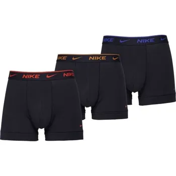 Boxerky Pánské boxerky Nike TRUNK 3PK M Černá, Mix