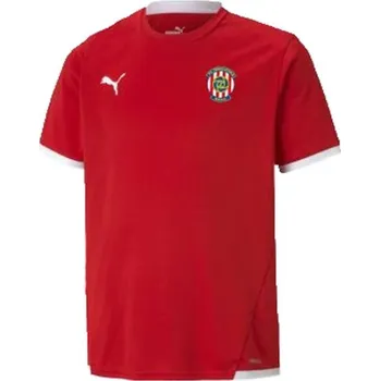 Fotbal Juniorské fotbalové triko Puma TEAM LIGA JERSEY TEE JR ZBROJOVKA BRNO 140 Červená, Bílá