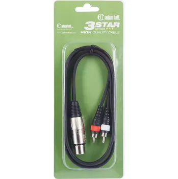 Audio kabel Adam Hall K3 YFCC 0100 + prodloužená záruka 3 roky