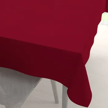ubrus Velký dekorační obdélníkový ubrus BKU-106 Vínový 160x200 cm