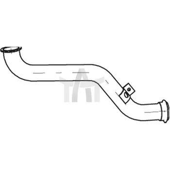 Výfuková trubka Výfuková trubka DINEX DIN21256