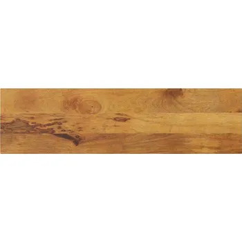 Obývací pokoj vidaXL Stolní deska 110x20x3,8 cm obdélníková hrubé mangovníkové dřevo [371492] Barva: Mangovníkové dřevo (dubová povrchová úprava)