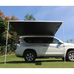 Markýza na auto boční černá/písková 2x2m