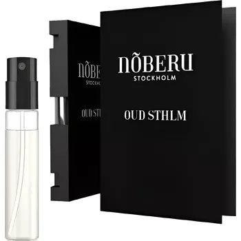 Pánský parfém Noberu Eau De Parfum STHLM Oud Stockholm 2 ml - Vzorek parfém pro muže