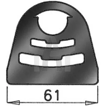 Držák - výfukový systém DINEX DIN50985