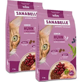Krmivo pro kočku BOSCH Sanabelle Senior Drůbež 2x8kg