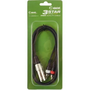 Audio kabel Adam Hall K3 YMCC 0100 + prodloužená záruka 3 roky