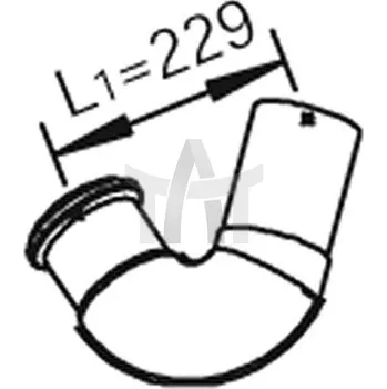 Výfuková trubka Výfuková trubka DINEX DIN80787