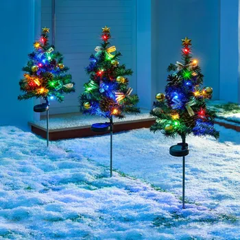 Venkovní osvětlení Die moderne Hausfrau Solární zápich Vánoční stromeček 475436