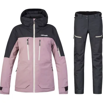 Dámský lyžařský komplet Saliva Deauville mauve/anthracite 36 + Soren Anthracite 36