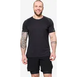 DOMYOS Pánské fitness tričko - cross training Celliant 2XL ČERNÁ|ŠEDÁ