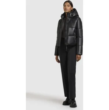Zimní bunda z Khujo - Stine2 Satin - Ženy - černá