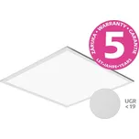 LED PANEL THIN UGR vestavný čtvercový 600x600 40W - neutrální