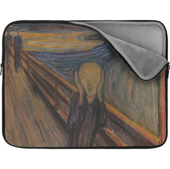 pouzdro na notebook Sablio Obal na notebook Výkřik - Edvard Munch - 13"