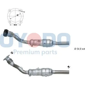 Katalyzátor Oyodo 10N0100-OYO Katalyzátor (10N0100-OYO)