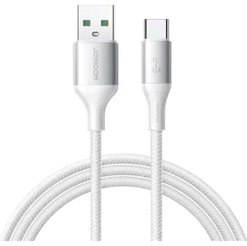 JOYROOM 121275 JOYROOM S-A28 FLASH 3A Kabel USB-A / USB-C bílý