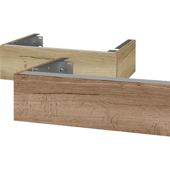 Dřevojas Doplňková skříňka pod desku DSD SZZ 70 (výška 20 cm) - D21 Tobacco / D21 Tobacco