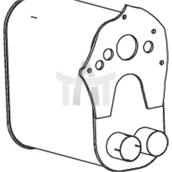 Tlumič výfuku Střední tlumič výfuku DINEX DIN49387