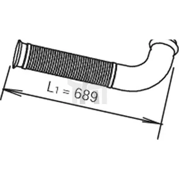 Výfuková trubka Výfuková trubka DINEX DIN66220