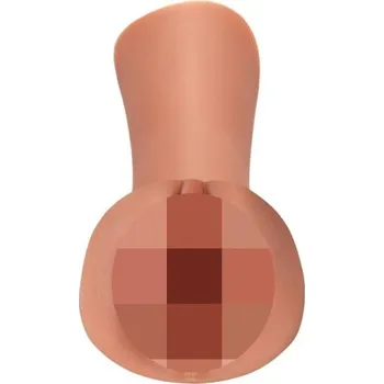 Pipedream Wet Pussies Luscious Lips Tan