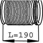 Vlnovec - výfukový systém DINEX DIN68239