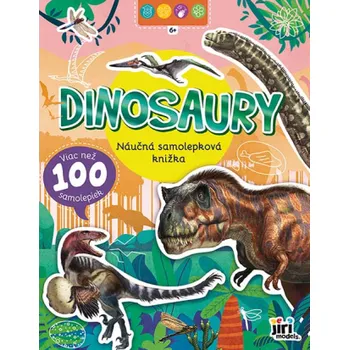 Slovenský jazyk Náučná samolepková knižka 6+ Dinosaury