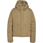 Zimní bunda z Noisy May - NMTenna L/S Short Jacket NOOS - Ženy - béžová