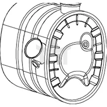 Tlumič výfuku Střední tlumič výfuku DINEX DIN80389