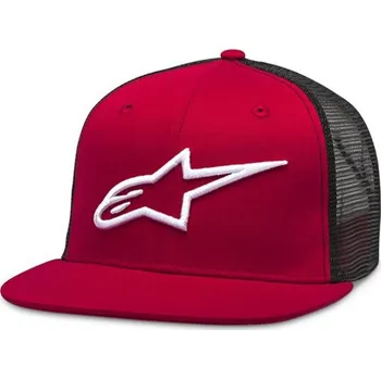 Kšiltovka Kšiltovka CORP TRUCKER, ALPINESTARS (červená/černá)