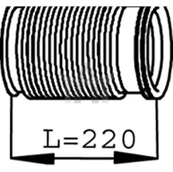 Výfuková trubka Výfuková trubka DINEX DIN68270