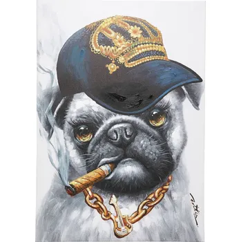 Obraz KARE Design Obraz na plátně Hip Hop Dog