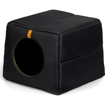 Pelíšek pro psa Rexproduct Pelíšek a boudička 2v1 Black Velikost: L