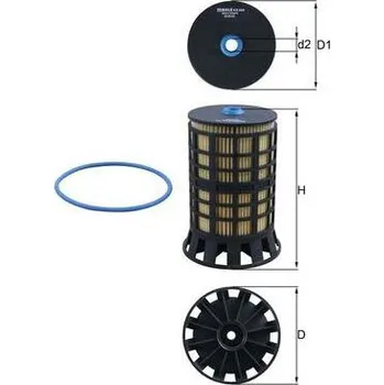 Filtr do auta Palivový filtr MAHLE KX 606D