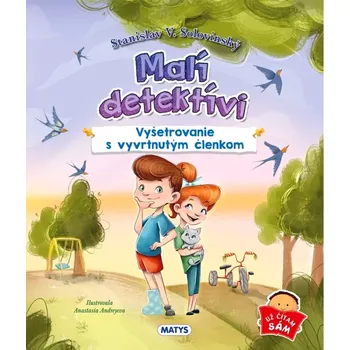 Cizojazyčná kniha Malí detektívi - Vyšetrovanie s vyvrtnutým členkom (, 2025)