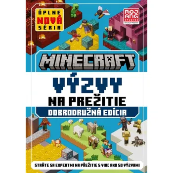 Cizojazyčná kniha Minecraft - Výzvy na prežitie (kolektiv, 2025)