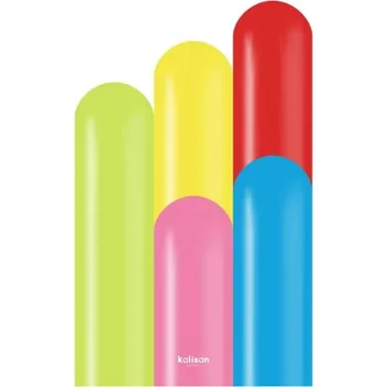 Balónek Modelovací balonky široké, Standard Carnival – 360M, 50 ks