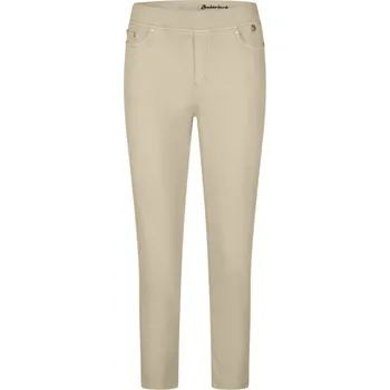 Dámské kraťasy ANNA MONTANA 7/8 PLÁTĚNÉ JUMP IT KALHOTY - BÉŽOVÉ 38