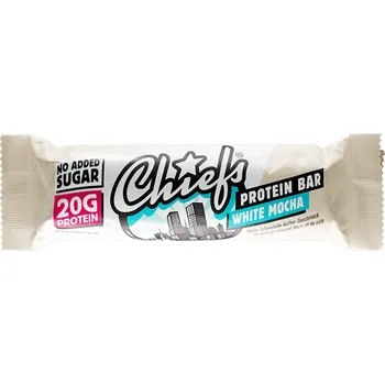 Aminokyselina Chiefs Protein Bar 55 g Příchuť: bílá moka