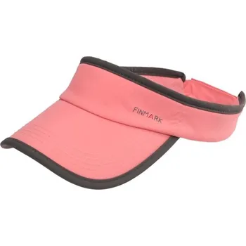Kšiltovka Kšilt Finmark VISOR OS Lososová, Šedá