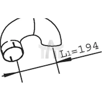 Výfuková trubka Výfuková trubka DINEX DIN21757