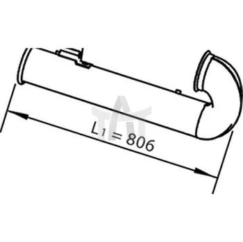 Výfuková trubka Výfuková trubka DINEX DIN21788