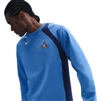 Pánský svetr Nike Tottenham Hotspur T90 Crew Sweater Mens Blue/Yellow S