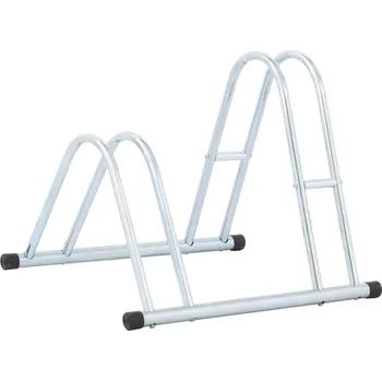 Silniční kolo zahrada-XL Stojan na kola pro 2 kola podlahový pozinkovaná ocel 4005565