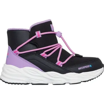 Dívčí obuv Dětská zimní obuv Skechers TURBO TREAD 30 Černá, Růžová, Bílá